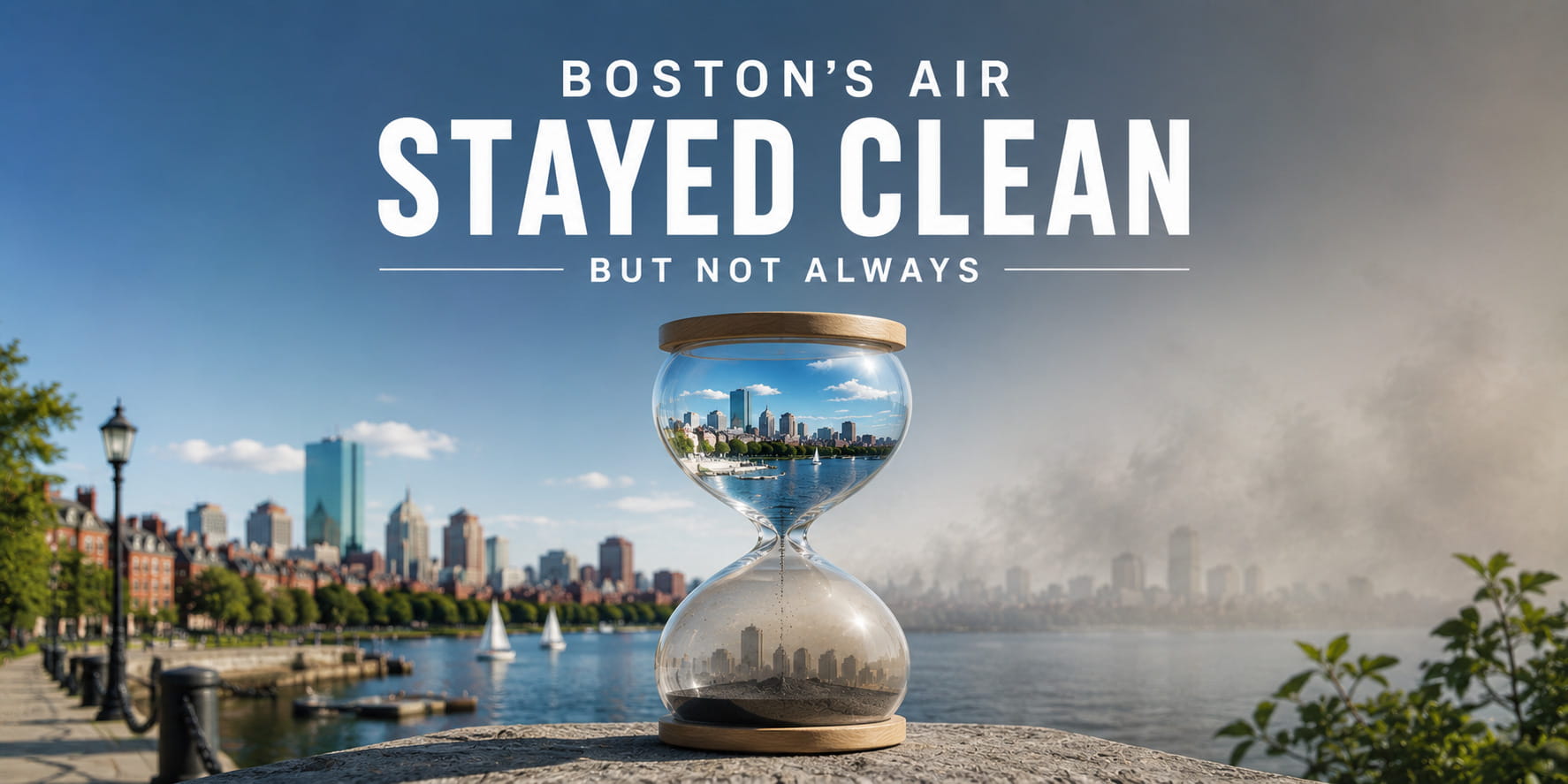 Boston's Air Stayed Clean This Summer — But Not Always