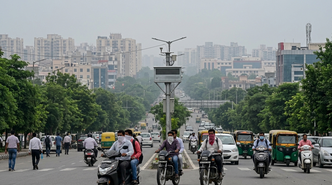 Faridabad's Air Kept Shifting All July — Here's What the Numbers Show featured image