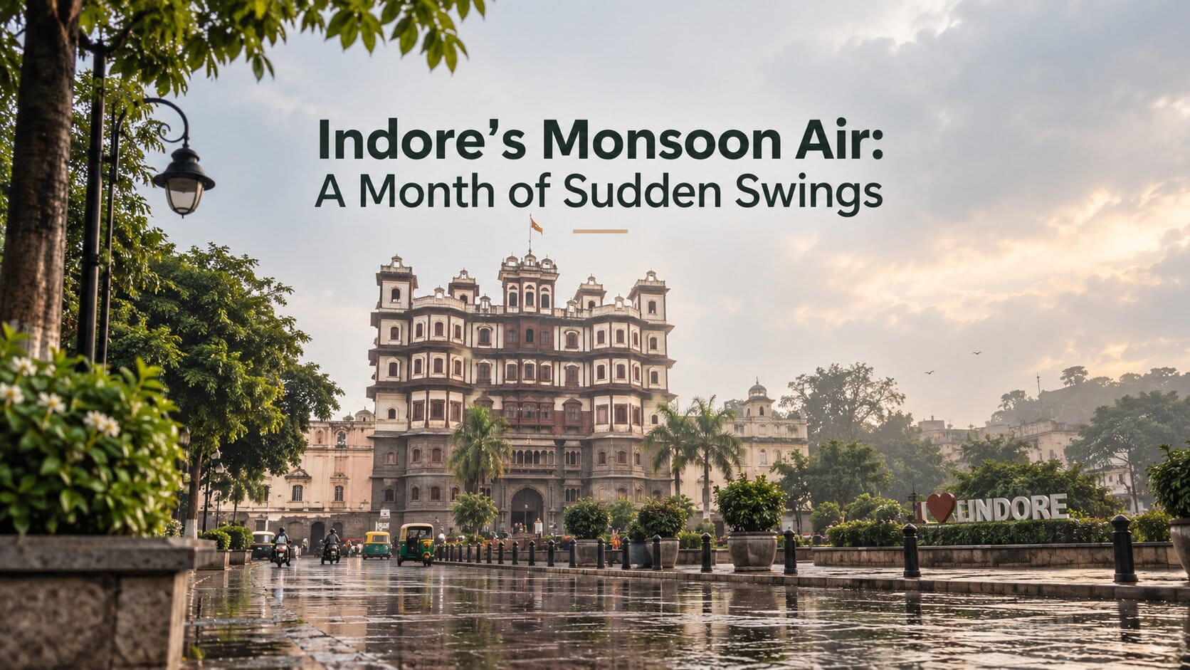 Indore's Monsoon Air: How AQI Swung From 86 to 135
