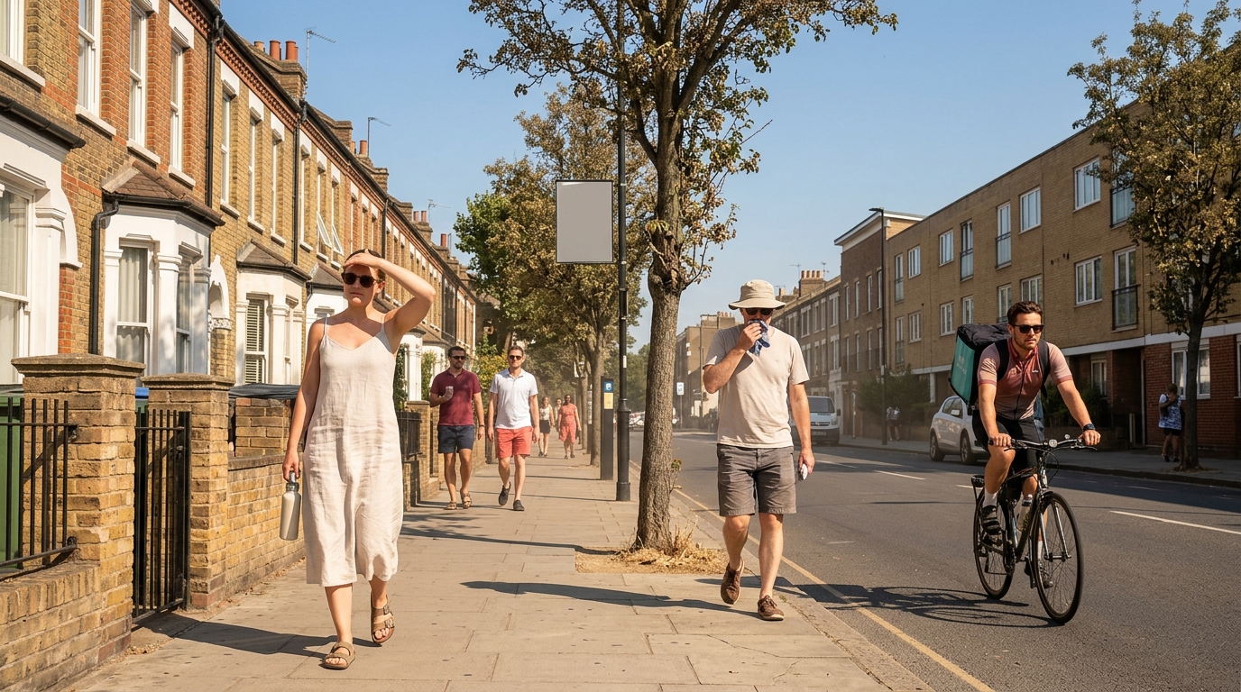 London's July 2026 Heatwave: From 20°C to 34°C in Weeks