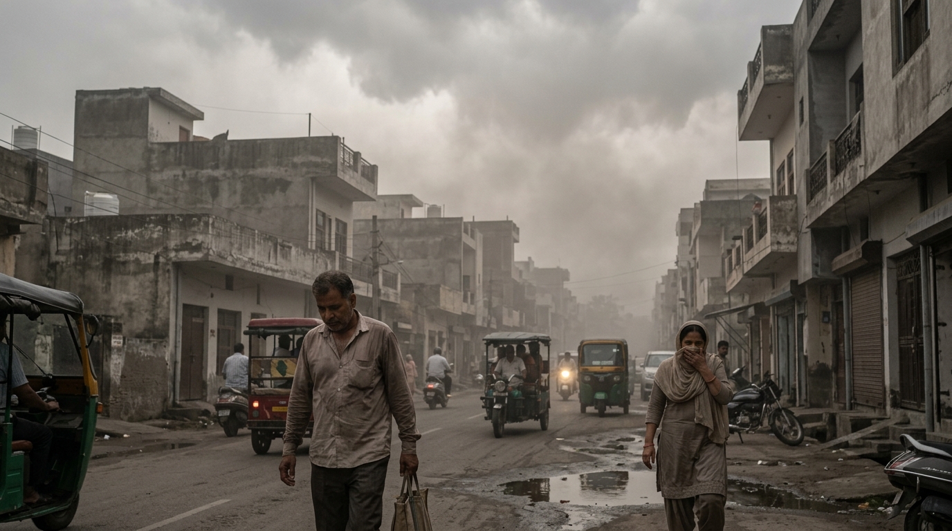 Ludhiana's July Heat Broke Hard — Then the Haze Moved In