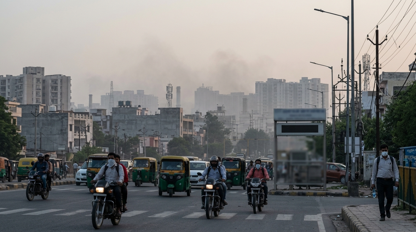Meerut's Air Swings Hard Between Monsoon Relief and Dust Spikes