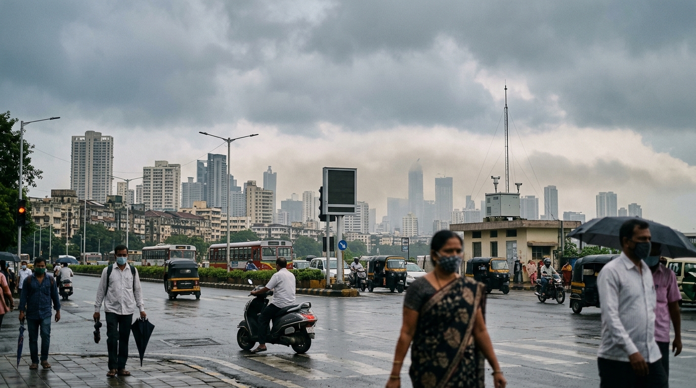 Mumbai's Monsoon Air: Clean Spells, Stubborn PM10 Rises