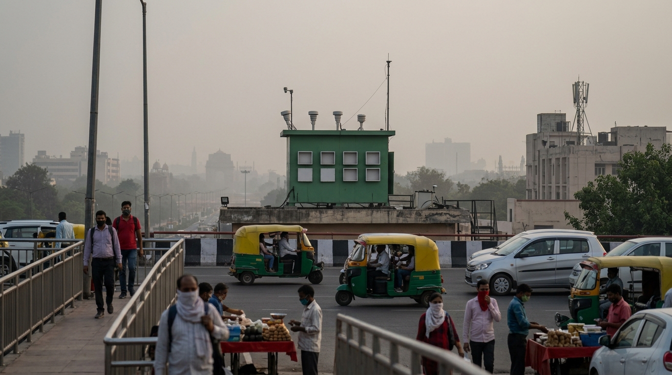 New Delhi's Monsoon AQI Dip That Didn't Quite Last