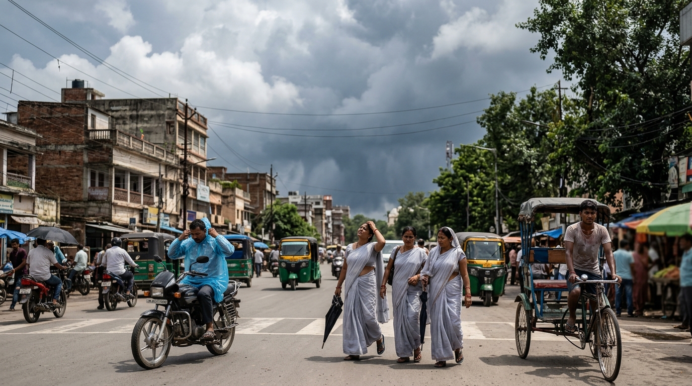 Patna's July Heat Breaks Hard as Monsoon Moisture Surges