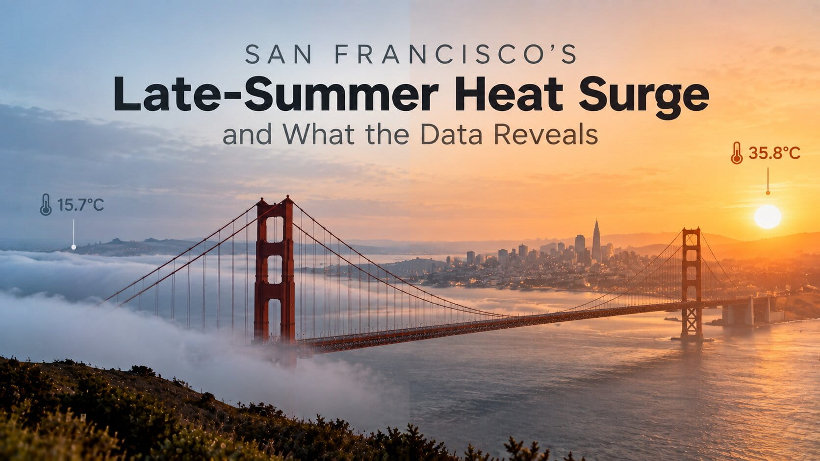 San Francisco's Late-Summer Heat Surge and What the Data Reveals